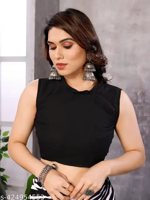 Black lehenga saree with floral print, Georgette material, daily wear style