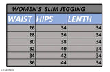 Printed cotton blend ankle length jeggings pack of 2 (SIZE 26-36), women's gym wear for comfortable workout sessions