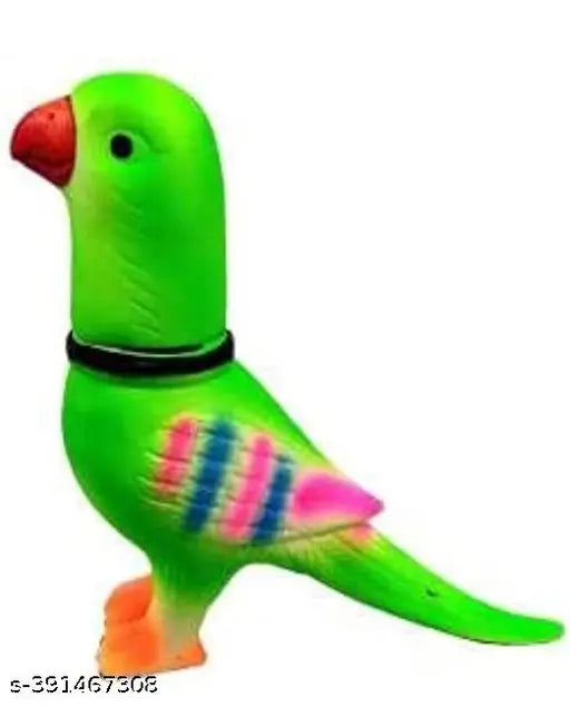 (2 Pcs) Green Parrot Hand Punching Sound Tota for Kids Parrot Toy Green Parrot Hand Punching Sound Tota for Kids Parrot Toy,chu chu sound toy , big size tota set for your babies and decoration purpose for your home, kids sound toy ,kids toy ,toy for kids