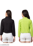 Cotton blend solid colors jacket, long sleeves, size S (bust 34in, length 20in), made in India