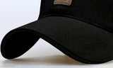 Black cotton Ediko baseball cap combo with black polarized lens eye protection Wayfarer sunglass, LED band, and mask for men and boys - self-designed pack of 4 (India)