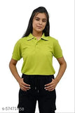 Matte Light Green unisex cotton blend t-shirt, comfortable regular fit for all seasons, made by TSCOM INDIA