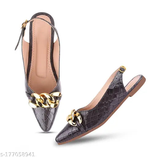 PU Women's Fashion Comfort Slip-on Bellies Low Heels Loafers & Ballerinas, ideal for daily casual wear