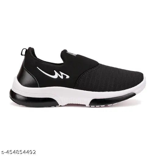 Lightweight synthetic sneakers for kids, durable and comfortable slip-ons for outdoor play and casual wear