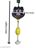 Medium size plastic Drishti doll for outdoor use, brings positive vibes and success