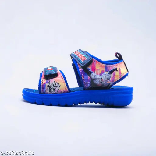 Colorful kids SpiderShock sandal with Velcro straps