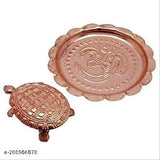 Golden Metal Feng Shui Turtle for Good Luck - 9CM Vastu Yantra, enhances prosperity & long life, Indian origin