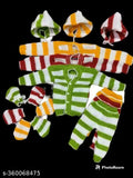 Wool winter wear combo set for newborn babies, Sardio k kapde in 0-3 months, solid pattern