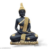 Avon star gallery resin sitting Buddha idol statue, 6cm x 19cm x 13.5cm home decor gift item from India
