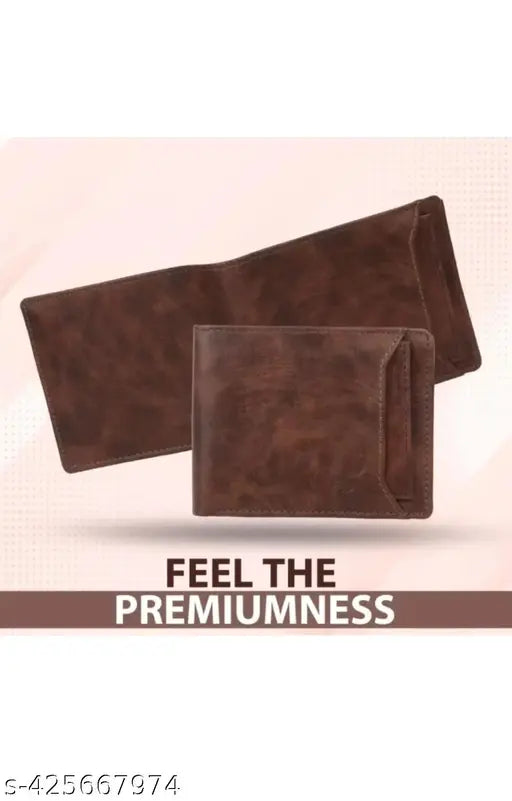 Faux leather, trendy, colorblock Wallet - Welcohab's formal ATM wallet with 5 compartments, perfect for gifting
