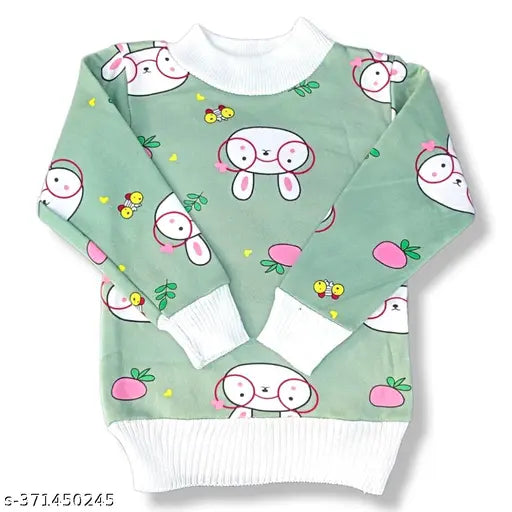 Morvika woolen baby cardigan set, velvet round neck, printed pattern, long sleeves, Indian origin (0-1 yrs)