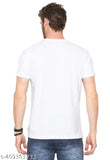 Pawan Kalyan polyester T-shirt, printed with Pawanism design, short sleeves under 99-199. Close-up of extra-large size XL on hanger