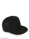 Cotton hip hop cap, solid pattern, unisex design, adjustable strap, summer sports wear, India origin