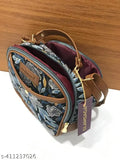 Trendy multi-colored crossbody sling bag, suitable for both casual and office wear