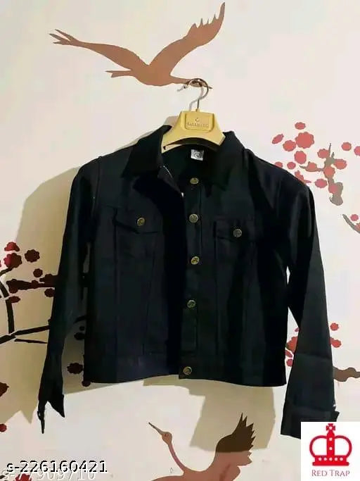 Black denim jacket with Pikachu t-shirt combo pack 2, trendy and unique for women and girls, short sleeve length, printed pattern on comfortable sleeves