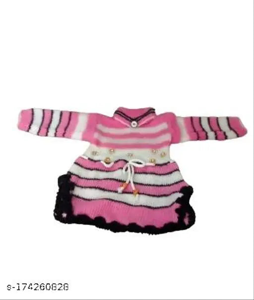 winter frock for baby girls pack of 2p (o+p)