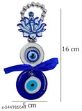 Evil Eye plastic hanging for home protection, good luck charm & prosperity at office/home. Vastu product size: 4.5cm x 6cm x 4cm, ideal Feng Shui accessory