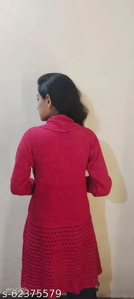 Woolen women's shrugs & sweaters collection - stylish, comfortable, versatile winter wear (India)