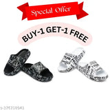 Lightweight, comfortable Kids Boys Slipper in EVA sole with printed net pattern (2 pairs), ideal for casual and formal wear, suitable for ages 6.5-10 years, India origin