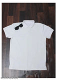 Cotton short sleeve men's t-shirt, trending plain design in various sizes: S, M, L, XL. Made in India