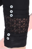 Cotton stretchable cigar pants with both side pockets, solid color for comfortable casual wear