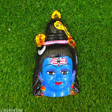 Metal Shiva Face God Idol from India, used for pooja purpose