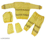 Woolen printed net sweaters pack of 5 for babies, ideal for winter seasons