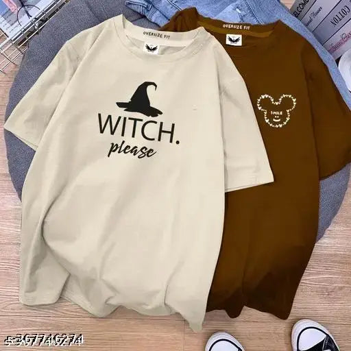 Premium oversized print Tshirt