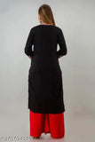 Rayon Aaj Women's Kurta Palazzo Set with embroidered net, suitable for functions, festivals, parties, weddings. Perfect for picnic, outdoor, travel, or casual/formal wear. Made in India, quality rayon fabric ensures comfort and style