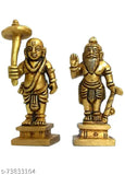 Brass Vishnu Dasavtar set (850 gm), intricate brass idols for home decor