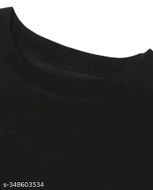 Black oversized t-shirt