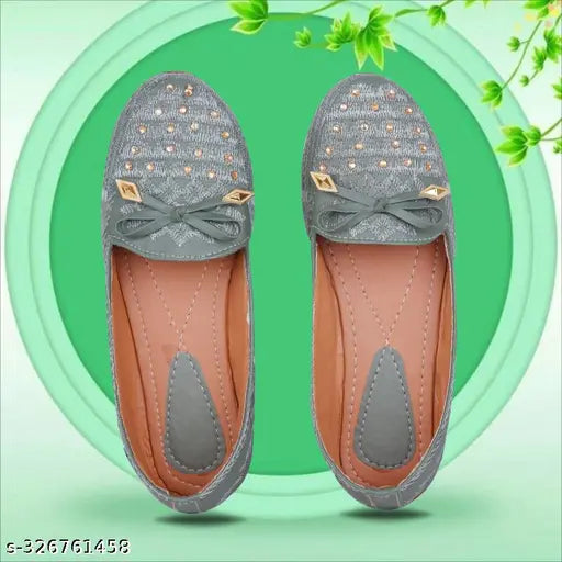 Green patent leather ballerinas by Spoiltbrat Secrets for daily casual or party wear