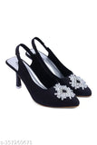 Synthetic leather YESMISS women's pointed toe high heels sandals, elevate your style with sleek minimalist design