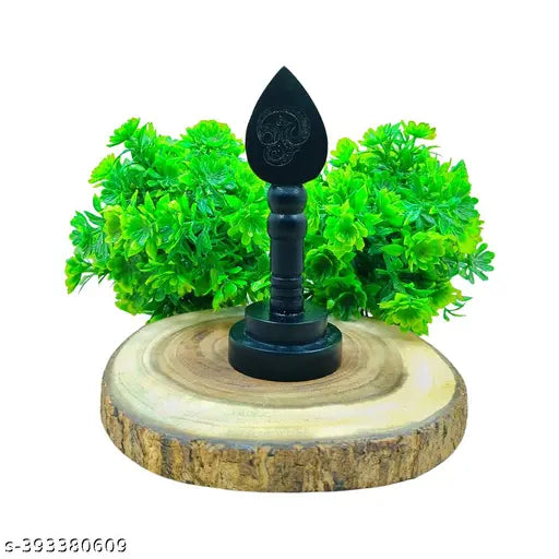 Wooden Karungali Murugan Vel with stand - 3 inch, symbol of divine protection for spiritual practices and rituals