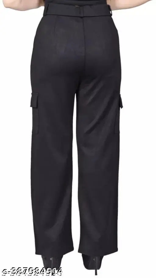 Trendy lycra cargo pant in solid net, available in sizes 26, 28, 30, 32 (26wa26-38in, 28wa28-38in, 30wa30-38in, 32wa32-40in). Made in India