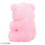 Pink with Heart Someone Special Teddy Bear, soft cuddly gift for girls playing, 30 cm long, made from non-toxic polyester and fur fabrics, R K Gift Gallery