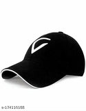 Modern combo pack of 2, trending Virat cap and black sunglasses for men, women, girls, boys. Cotton baseball caps with sleek design