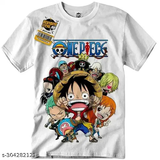 White printed polyester unisex casual wear round neck half sleeve T-shirt, high quality, wash resistant up to 60 degrees