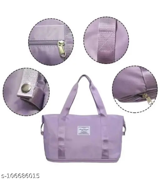 A bag that is trendy and high selling, with a beautiful light purple color