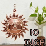 Copper Made Big Size Surya Idol Wall Hanging, traditional Indian Vastu decor for home or temple