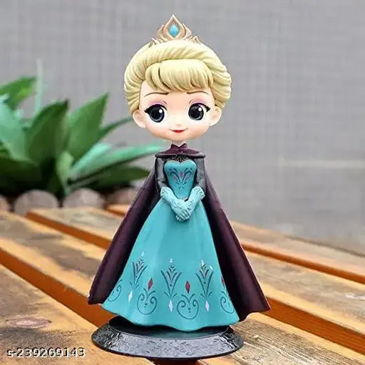 Limited edition Elsa doll 17cm, Indian-made Frozen action figure for car dashboard, desk, office or study table decoration