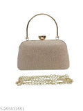 Rose gold bridal clutch handbag, crossbody sling, evening party accessory