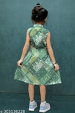 Denim printed kids dress pack, sizes 2-3 years to 12-13 years, available for ages 2 to 14 years old, Indian origin