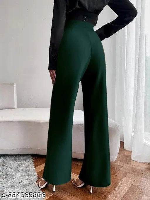 Cotton blend solid karara pants for women, gorgeous and comfortable fashion wear from India