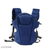 Blue ergonomic baby carrier, adjustable sling kangaroo design with carrying basket - Lil Sprouts (0-2 years)