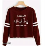 Stylish cotton long sleeves printed t-shirt, trendy design from India