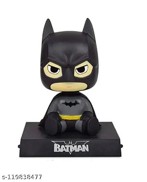 Limited-edition Batman bobblehead action figure in Super Hero theme, made of durable alloy. Perfect for car dashboards, office desks, or study tables