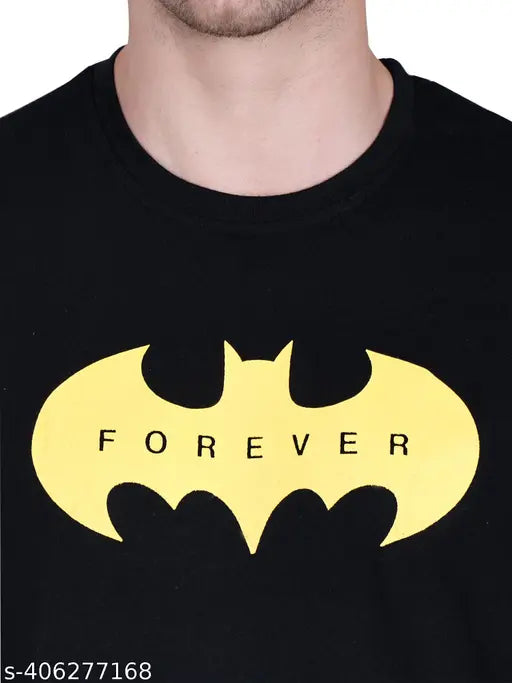 Raizx Off Shoulder Loose Printed Cotton Blend Tshirt For Men