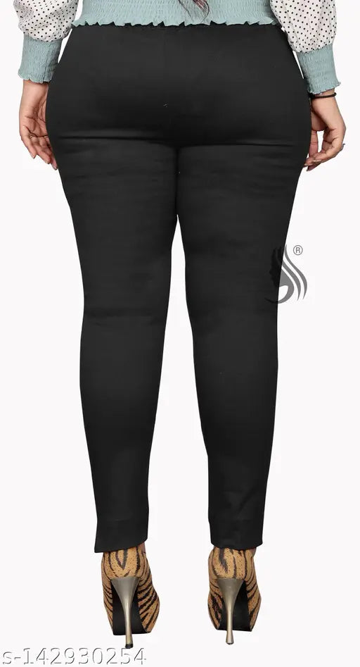 Winter Special women's trendy embroidered denim pants, slim fit & stretchable ankle length, best for everyday and party wear
