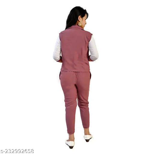 Pink long dress, girls' casual wear